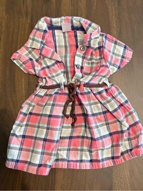 ✨3/$6✨ Baby girl shirt dress